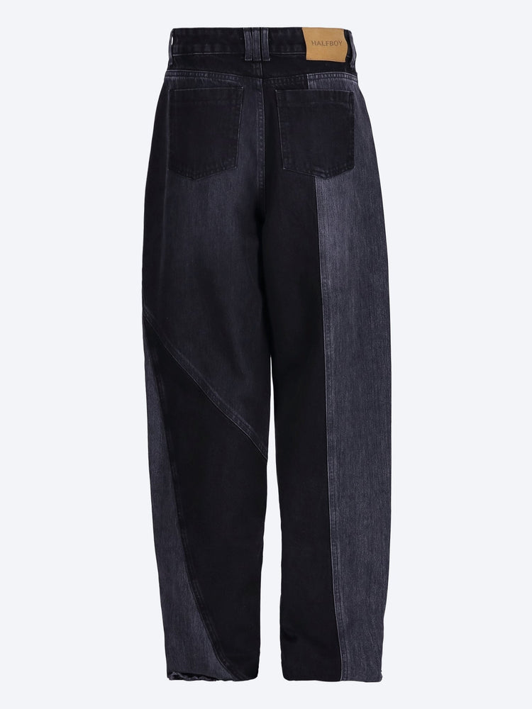 Patchwork boyfriend jeans 3