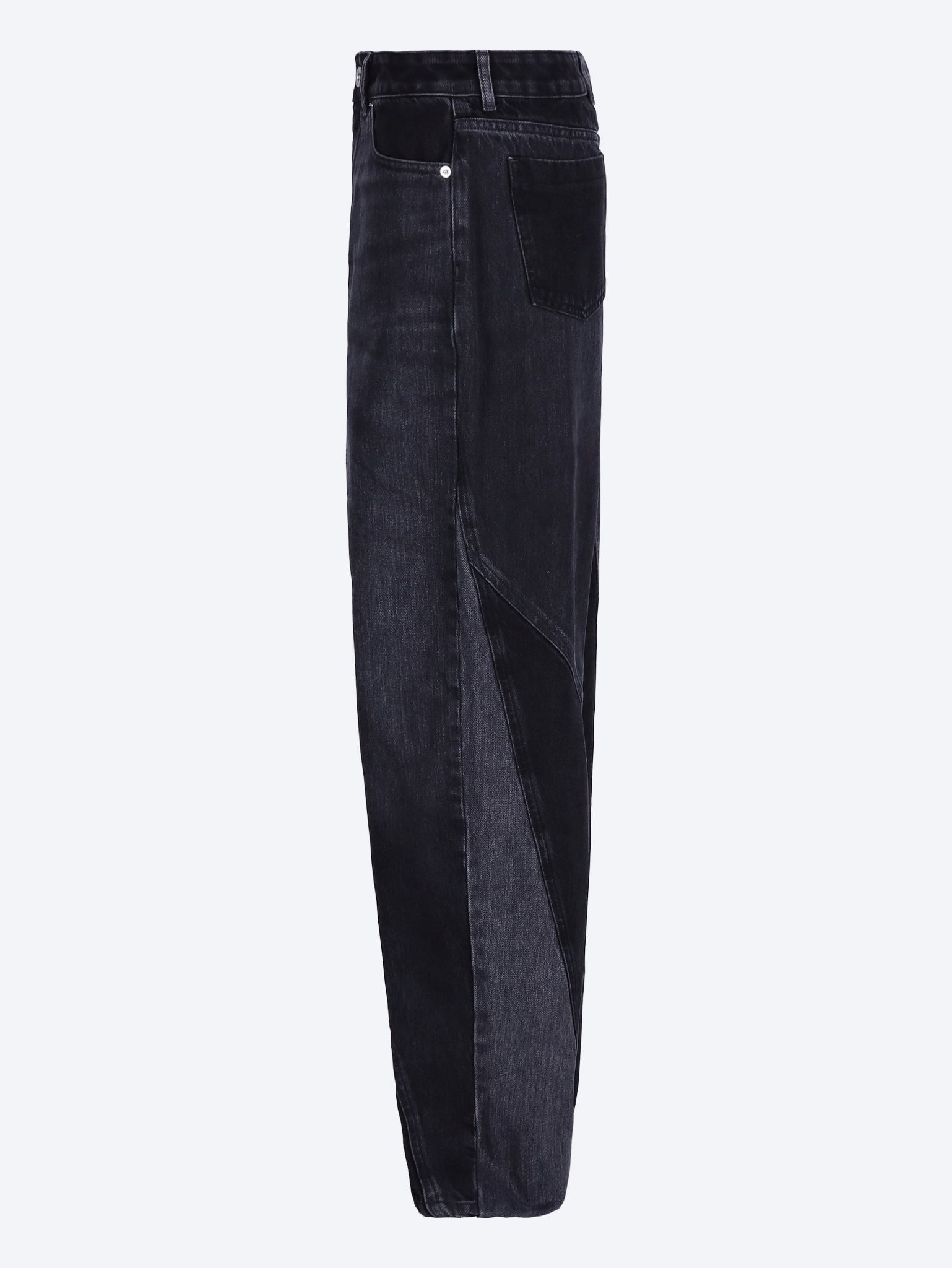 Patchwork boyfriend jeans 2