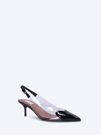 Patent calfskin slingbacks 55
