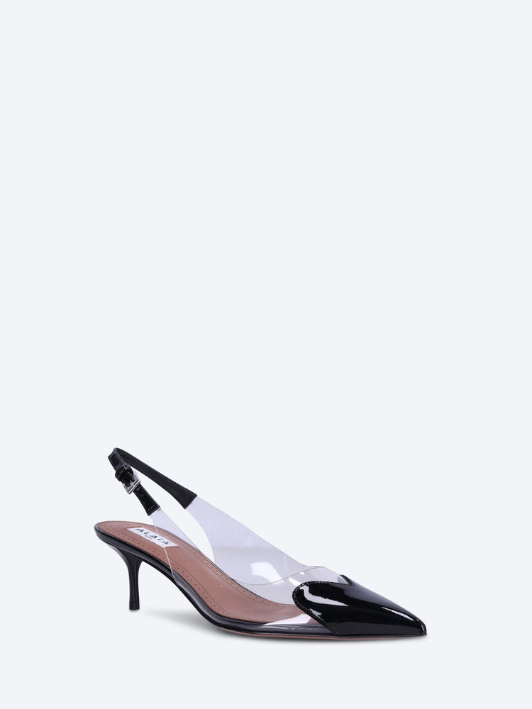 Patent calfskin slingbacks 55 2