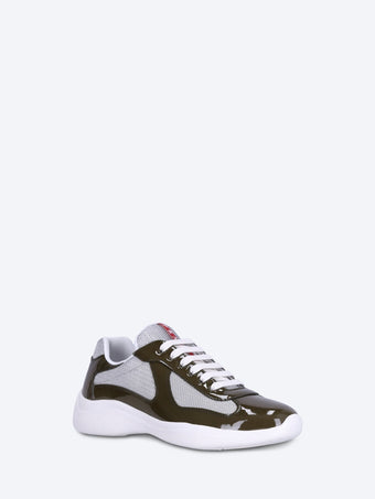 Patent leather sneakers
