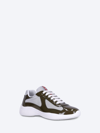 Patent leather sneakers