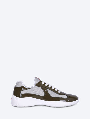 Patent leather sneakers
