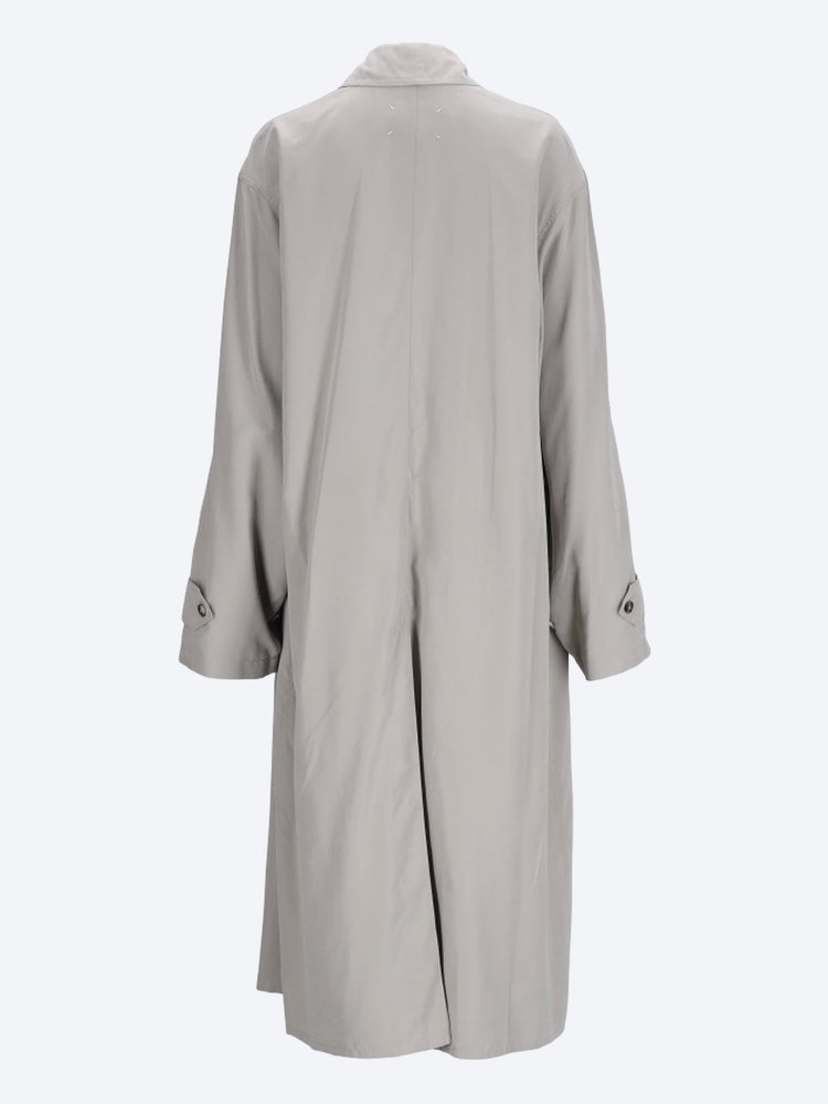 Peach trench coat 3