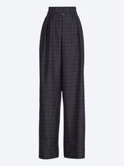 Peacha double belted wide leg high waisted pants ref: