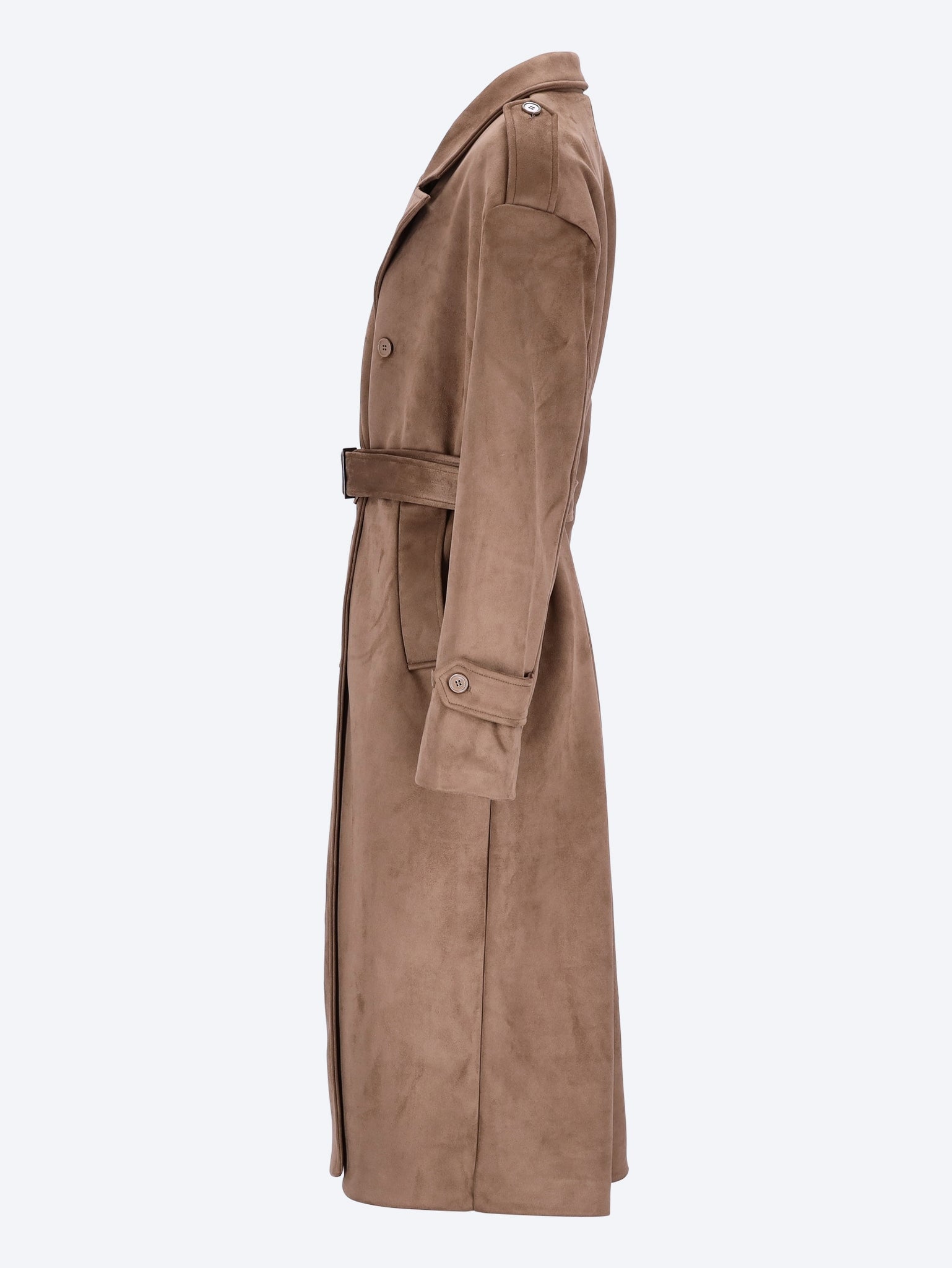 Pembroke faux suede trench 2