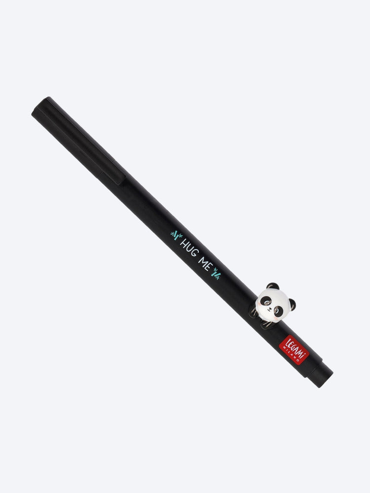 Stift mit Panda-Dekoration „Umarme mich“ – schöne Freunde – 0,5 mm – schwarze Tinte 1