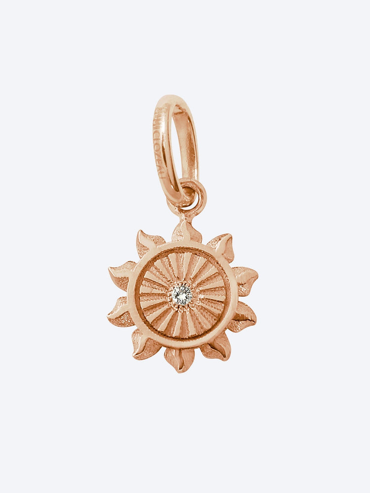 Pendentif Soleil Chance Diamant oder Rose 1