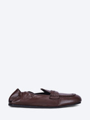 Penny square leather loafers ref: