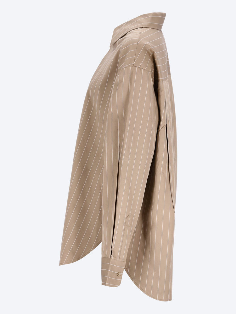 Chemise en coton à rayures péri 2