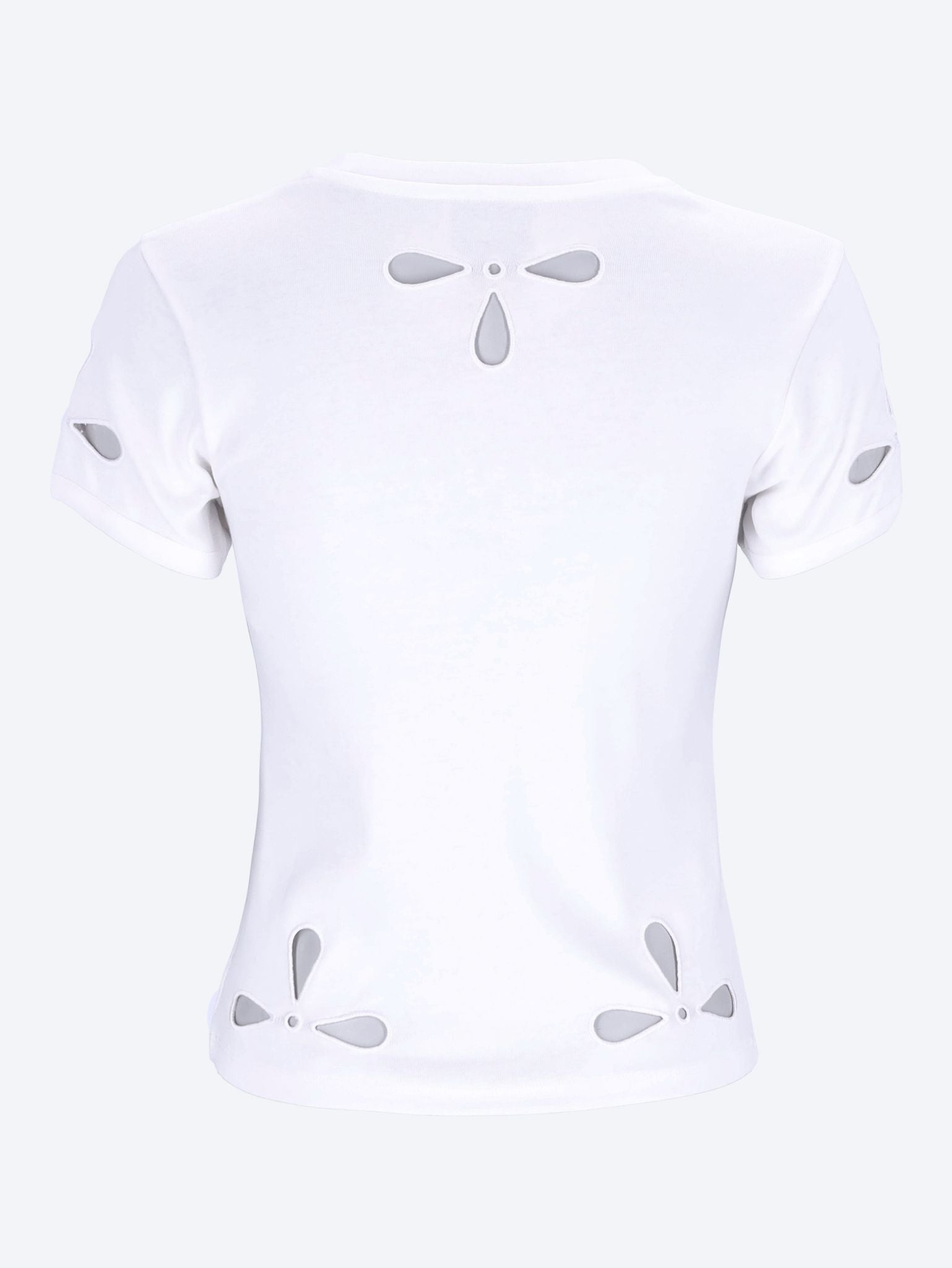 T-shirt Slim Fit Broidered Petal 2