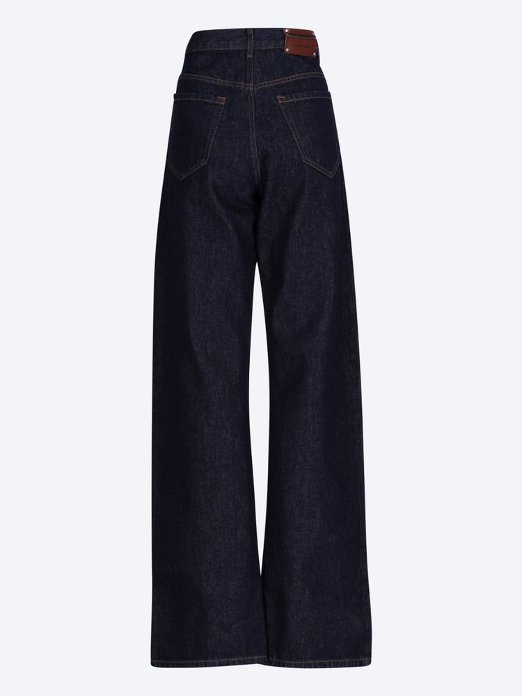 5-Pocket-Jeans mit weitem Bein 3