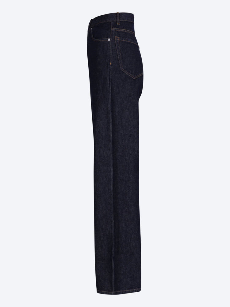 5-Pocket-Jeans mit weitem Bein 2