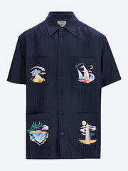 Phantasmagoria pin tuck embroidered shirt ref: