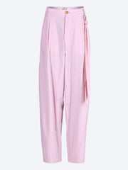 Phebe light cotton popeline wide leg pants ref: