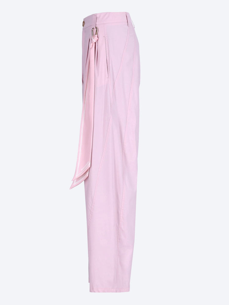 Phebe light cotton popeline wide leg pants 2