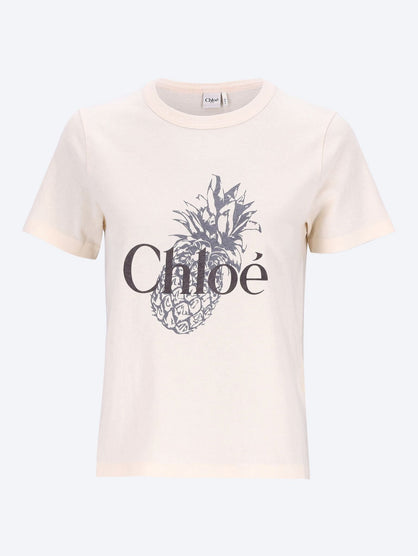 Pineapple logo fitted t-shirt