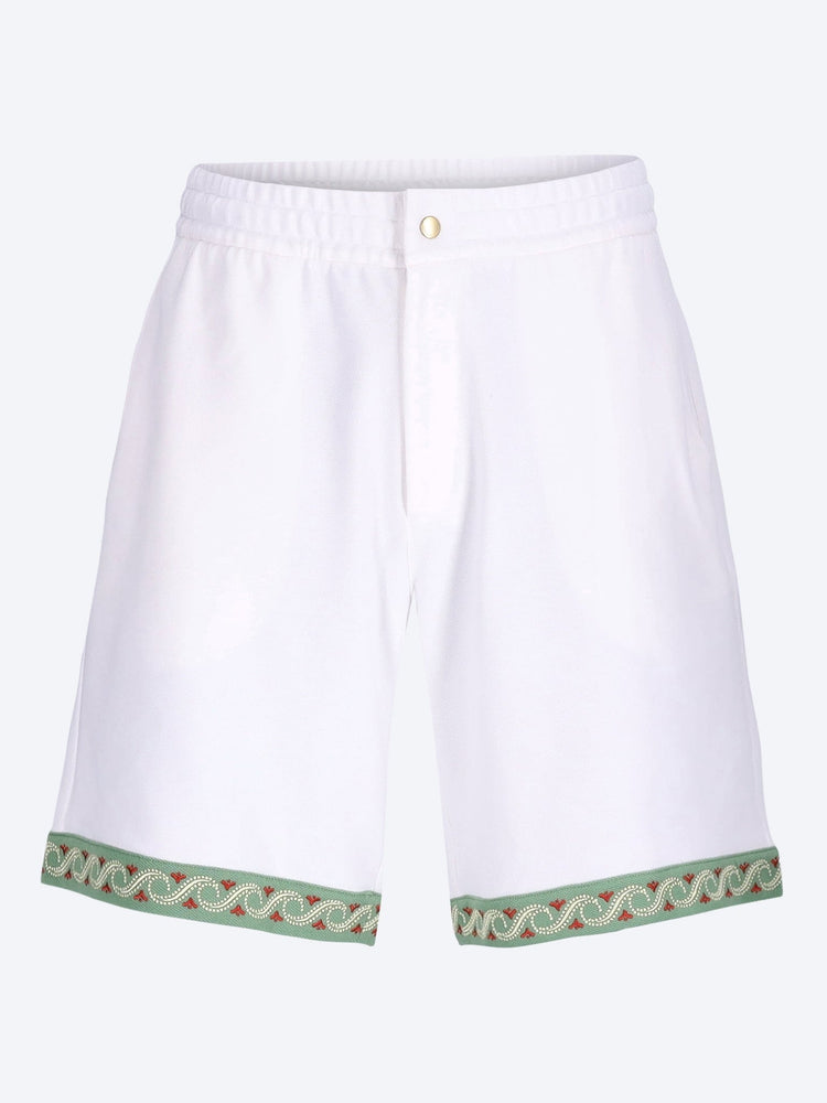 Pique brode shorts 1