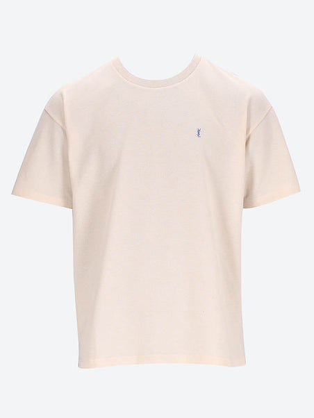 Pique cotton polyester t-shirt