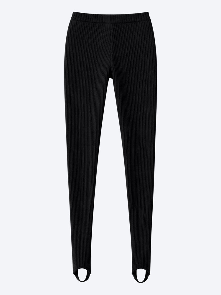 Piuma-Strick-Steigbügelleggings 1