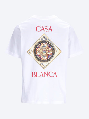 Klassisches T-Shirt „Plafond orne de musique“.