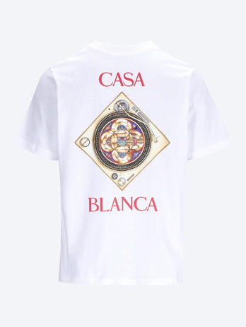Klassisches T-Shirt „Plafond orne de musique“.