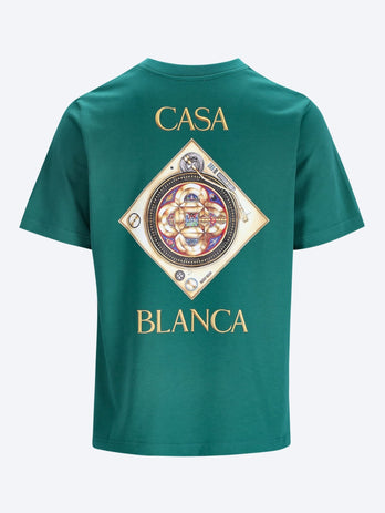 Klassisches T-Shirt „Plafond orne de musique“.