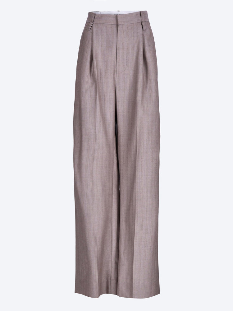 Pleated waist pants 1