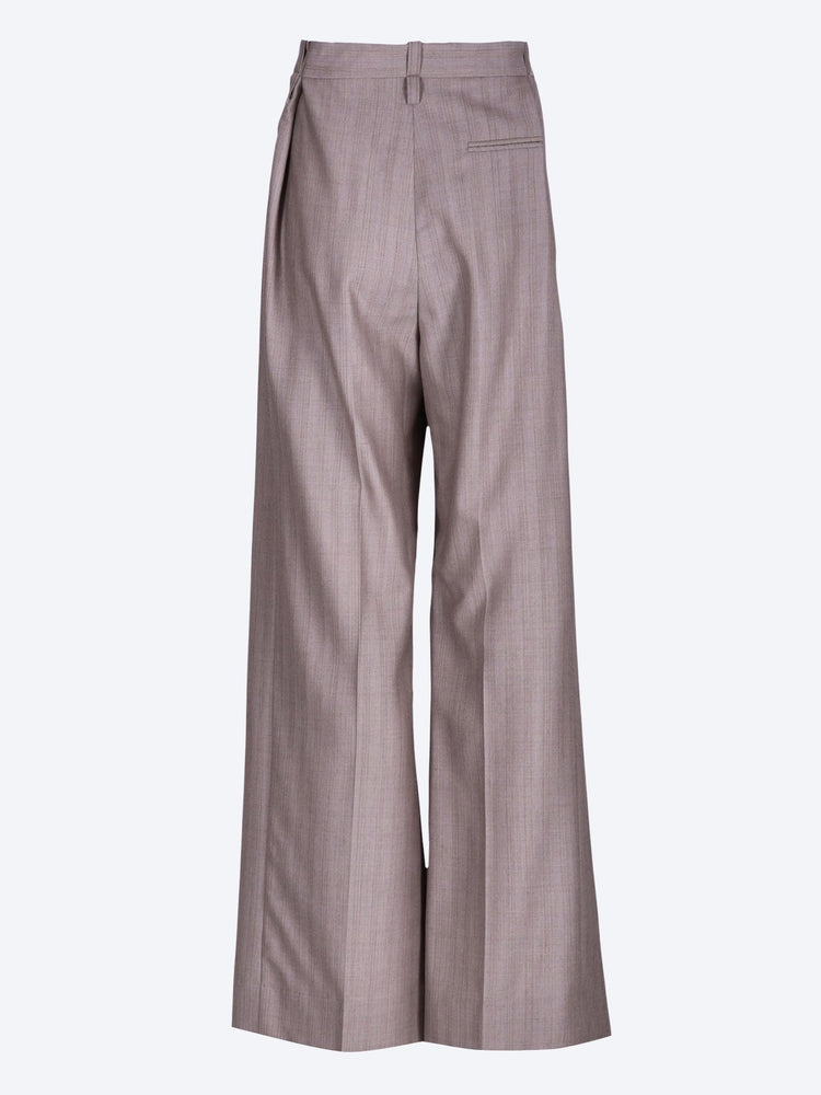 Pleated waist pants 3