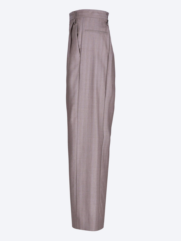 Pleated waist pants 2