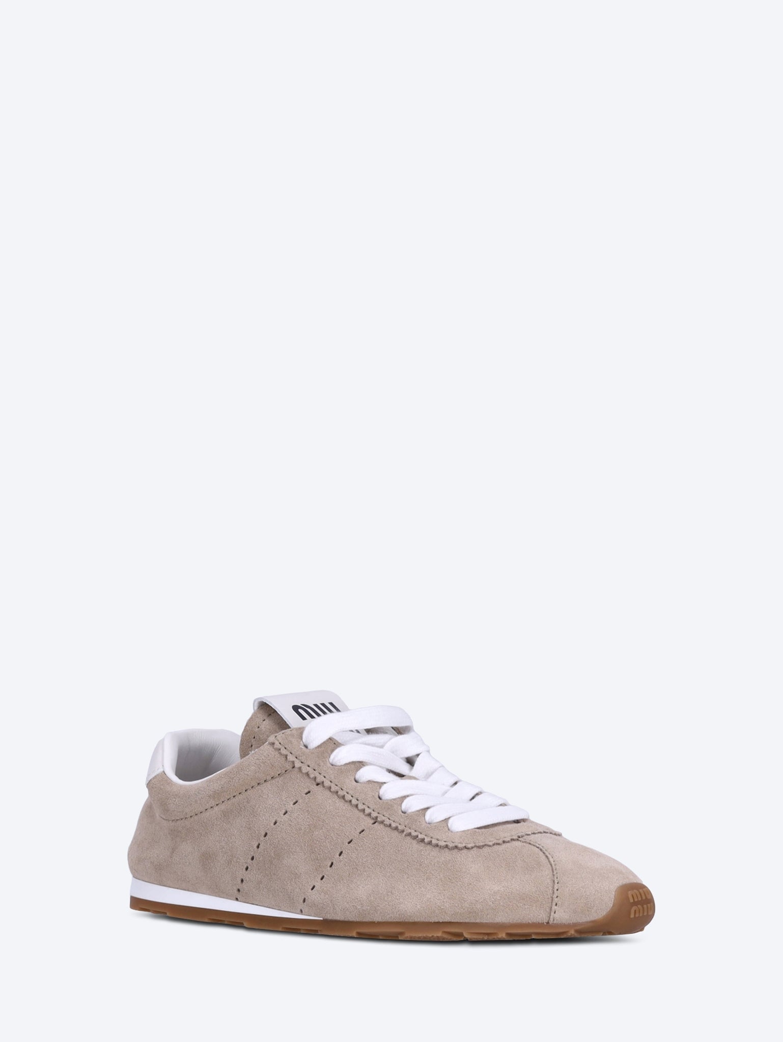 Baskets Plume en daim 2