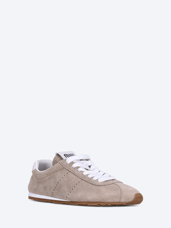 Plume suede sneakers