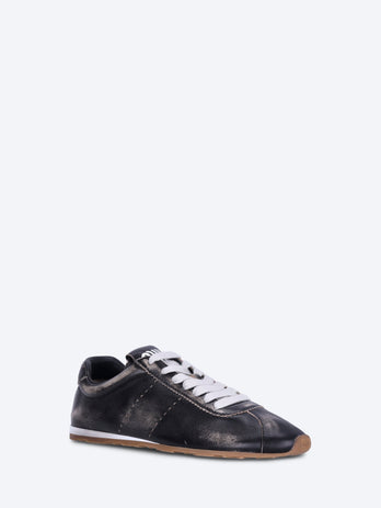 Baskets Plume en daim