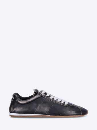 Plume suede sneakers