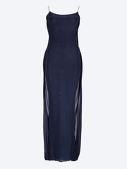Plumetis knit maxi dress ref: