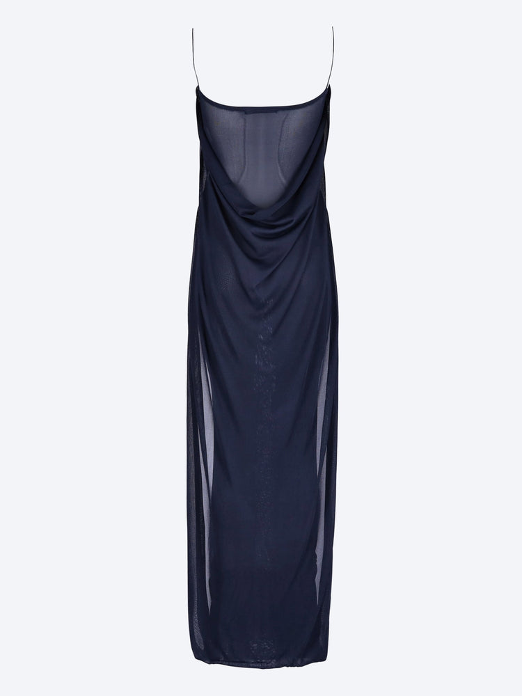Plumetis knit maxi dress 3