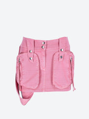Pocket denim mini skirt ref: