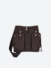 Pocket denim mini skirt ref: