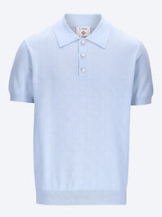 Pointelle monogram polo ref: