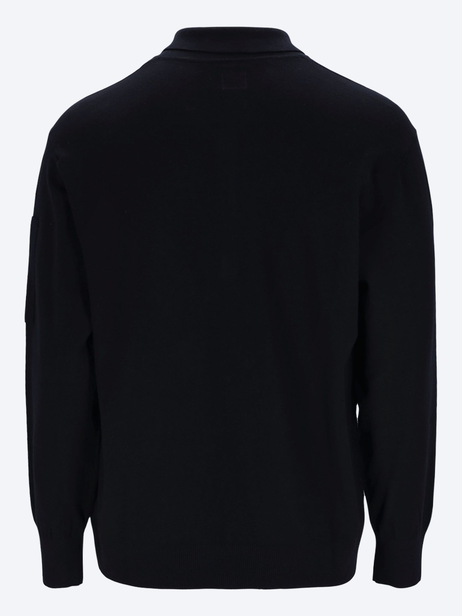 Polo collar rib sweater 3