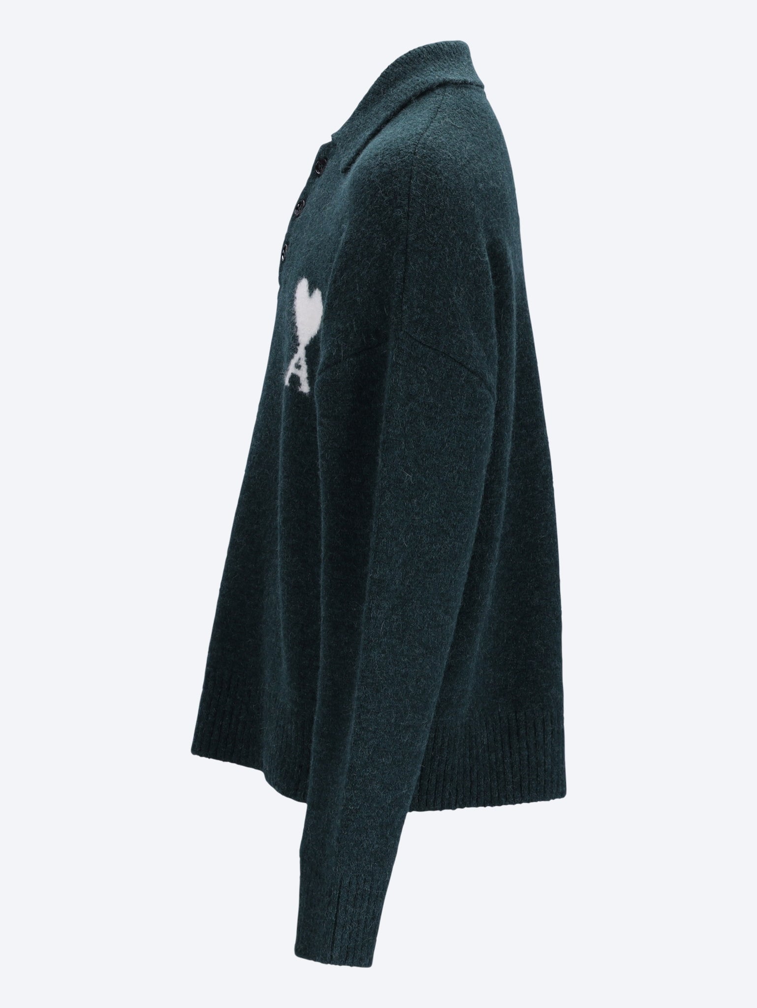Polo sweater with ami de coeur 2