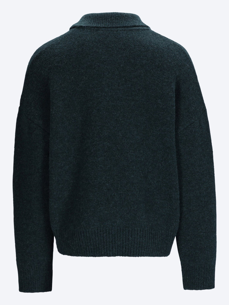 Polo sweater with ami de coeur 3