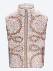 Polyester wool acrylic vest ref: