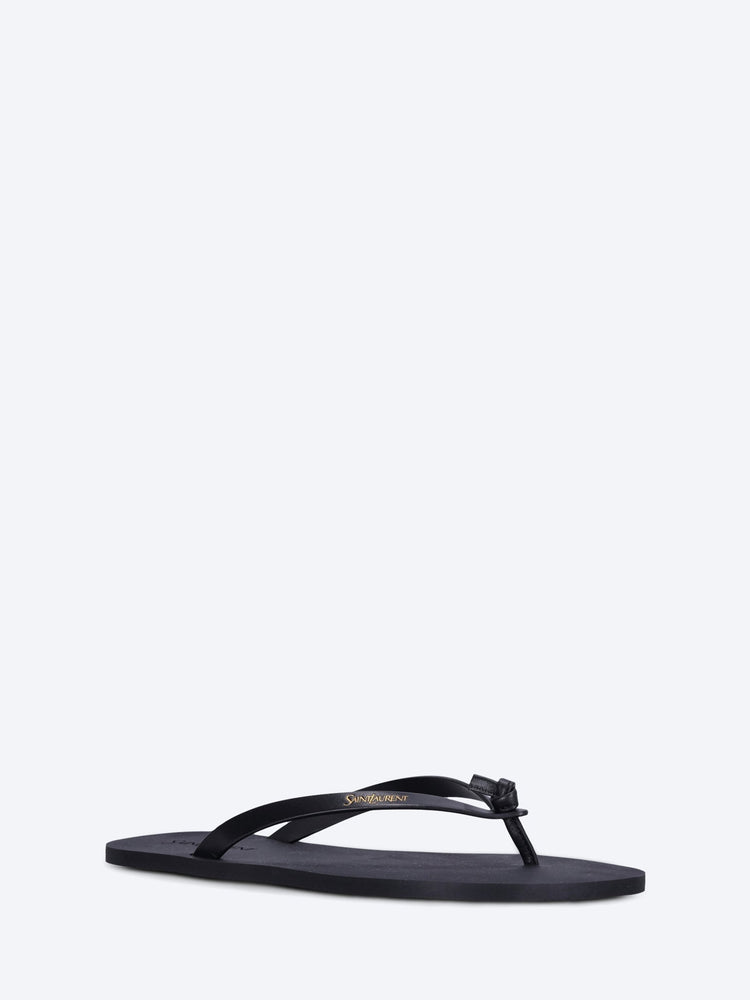 Pool smooth leather flip flops 2