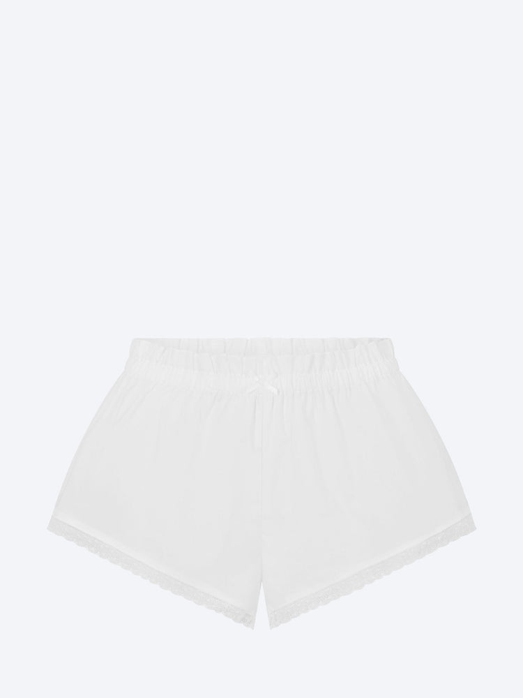 Short vestimentaire en popeline 1