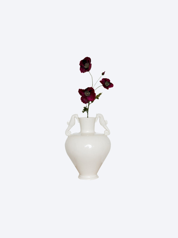 Poppy flower ruby wine 59cm 1