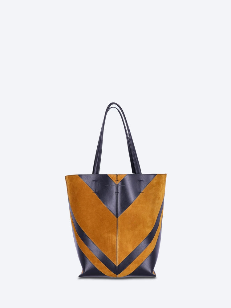 Pot leather cabas 1