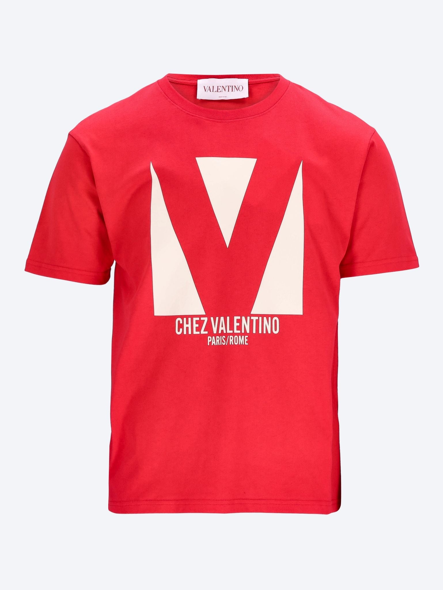 T-shirt imprimé en V 1