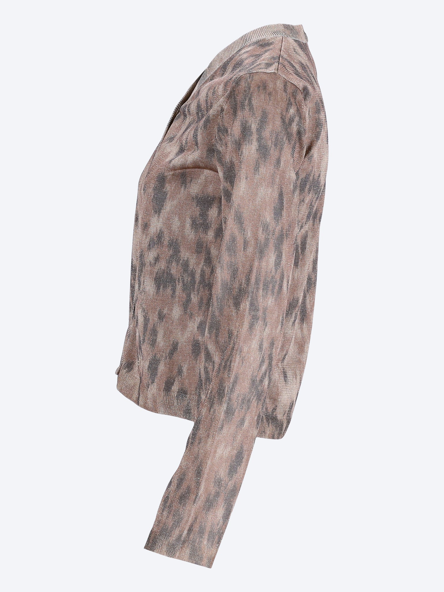 Bedruckter Metallic-Cardigan 2