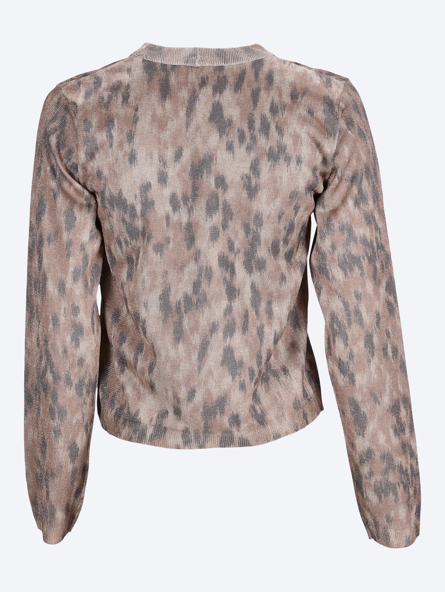 Bedruckter Metallic-Cardigan 3